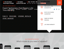 Tablet Screenshot of ifonerepairservice.com